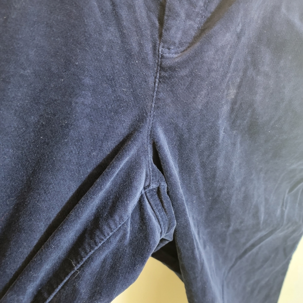 Talbot Woman Curvy Straight Leg Velvet Jeans - Picture 4 of 8
